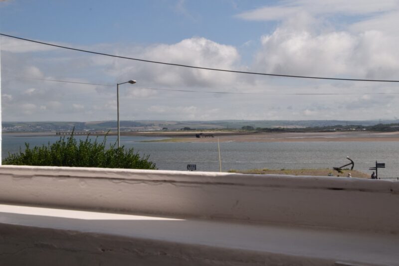 Views across the estuary from the master bedroom