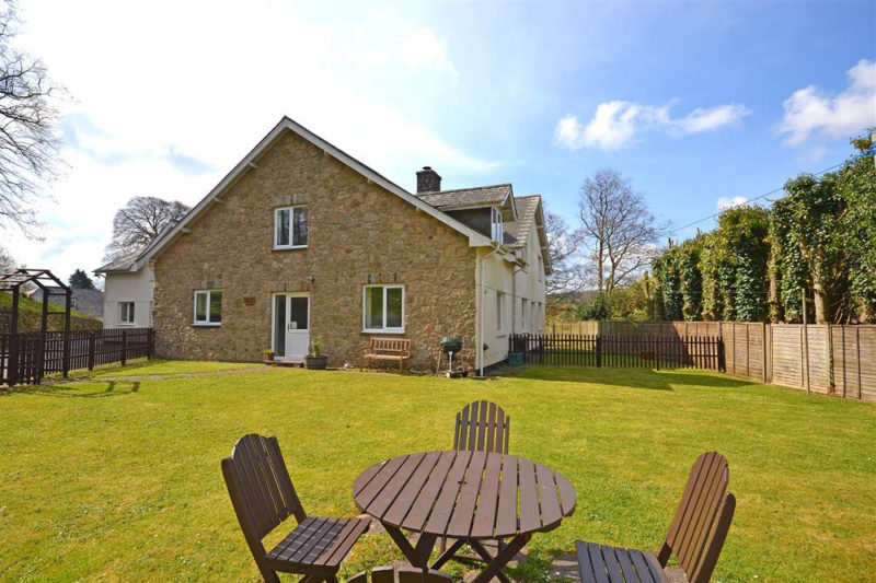Enthurst Cottage with enclosed garden and parking.